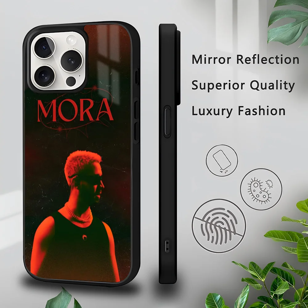 M-Mora E-Estrella Singer Phone Case For IPhone 16 15 14 13 Pro Max 11 Mini Alex Mirror For Magsafe Wireless Charging Cover