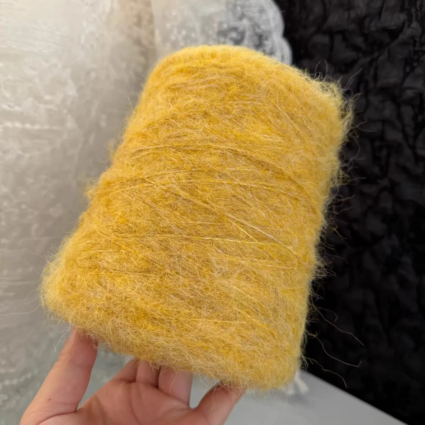 

500g/lot Long haired Ma Hai characteristic thread,hand mixed wiring yarn,DIY hand woven bag yarn