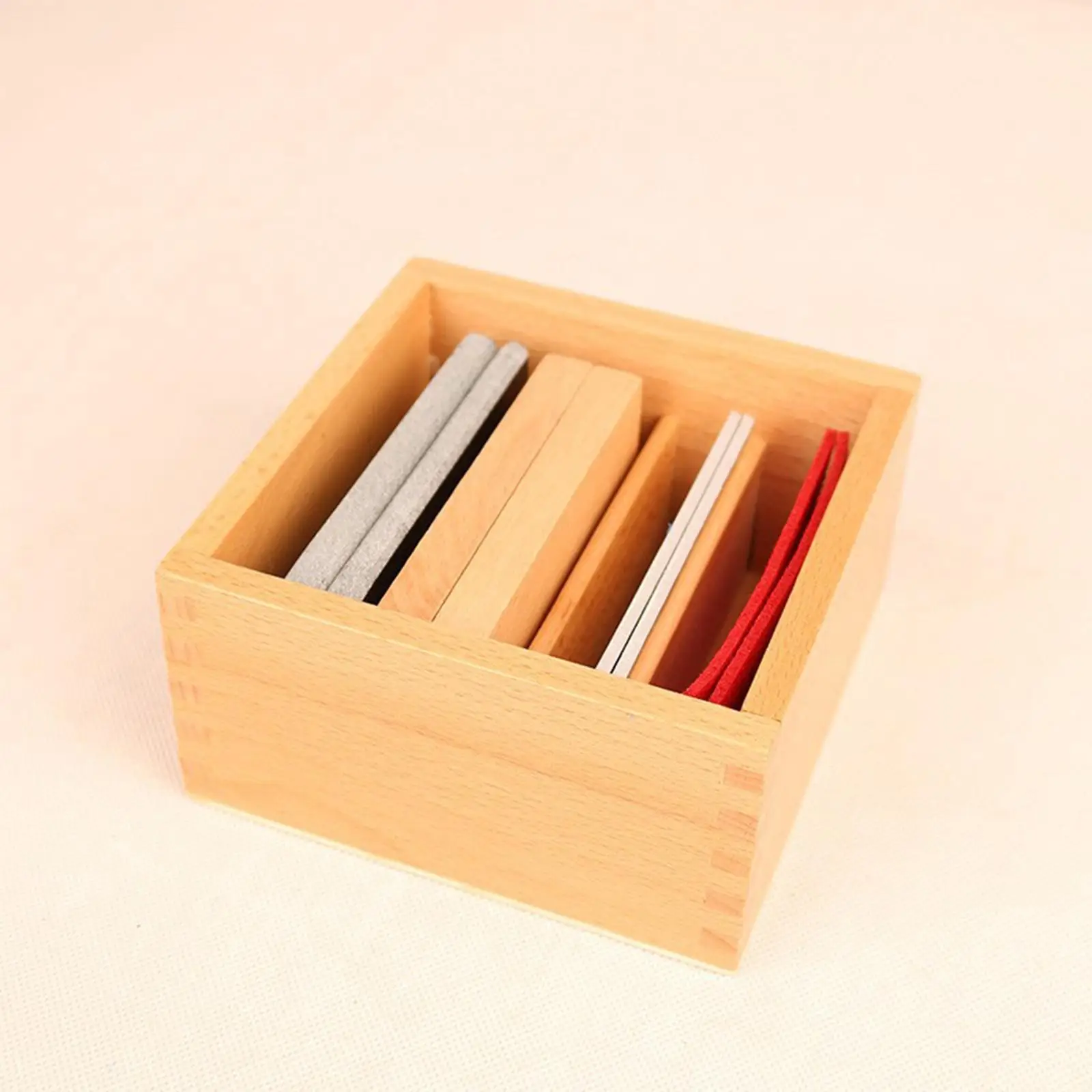 

Wooden Teaching Aid Box Sensory Development for Kindergarten Children Kids