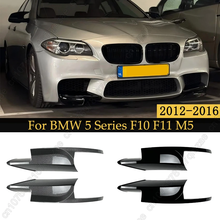 

Передний бампер автомобиля, губа Canard, противотуманная фара, решетка, спойлер для BMW 5 серии F10 F11 M5 2012-2016, комплект для подбородка, защита на открытом воздухе