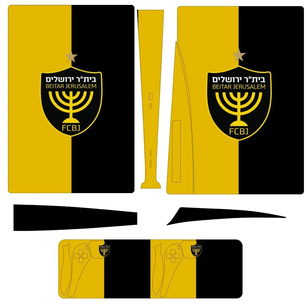 Israel Beitar Jerusalem For PS5 Game Controller Protective Decal Skin For PS5 Accessory Sticker Case