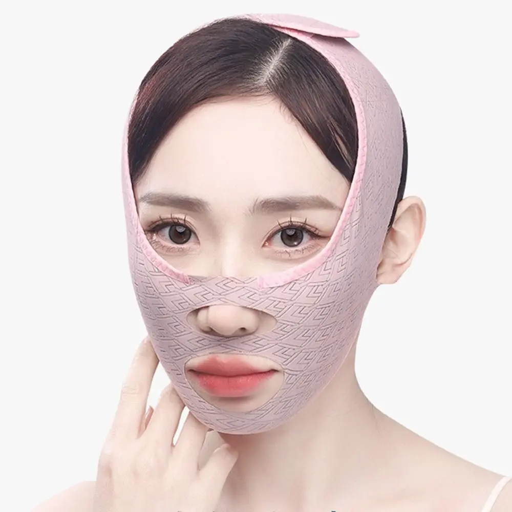 جودة الجمال مزدوجة الذقن المخفض الوجه النحت قناع النوم الوجه رفع حزام الخامس خط تشكيل أقنعة الوجه حزام التخسيس الوجه