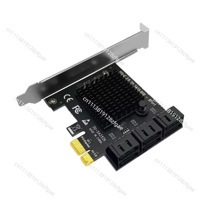 4-Port 6-port Hard Disk Expansion Card PCI-E To SATA3.0 Adapter Card Synology 6Gb NAS Server Pass-through Card