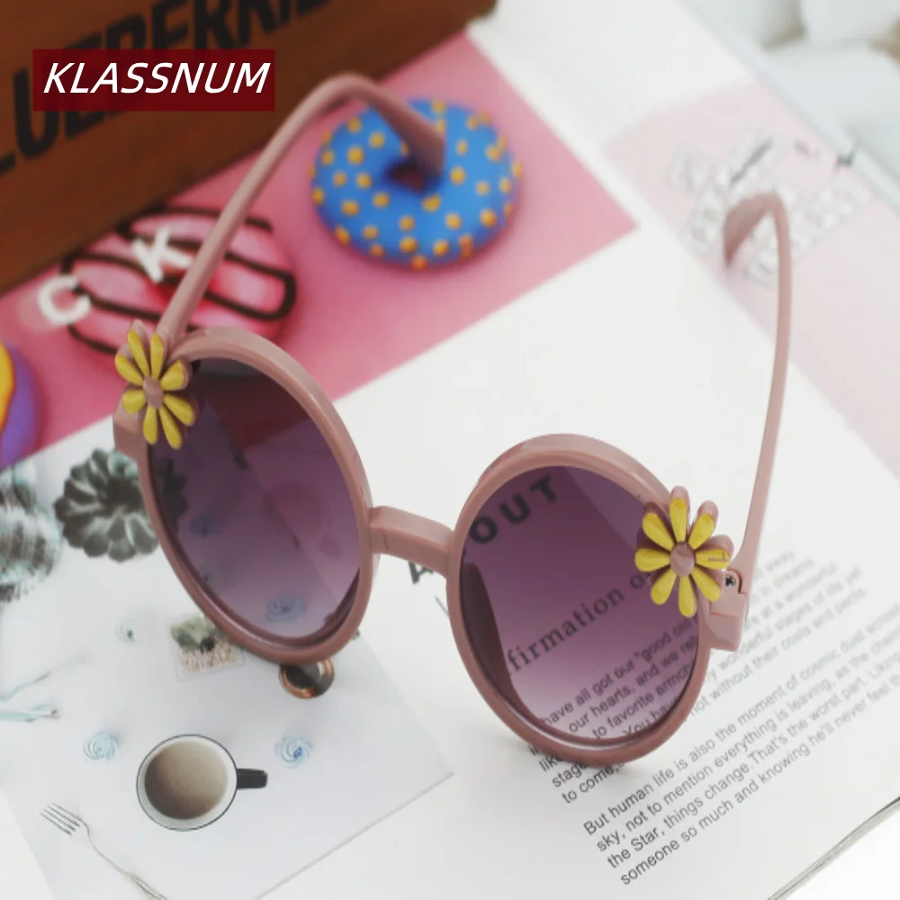 

Trendy Sun Glasses Children'S Eyewear Sunglasses Kids Outdoor Activities Beach Floret Anti-ultraviolet Shading Travel Eyewear