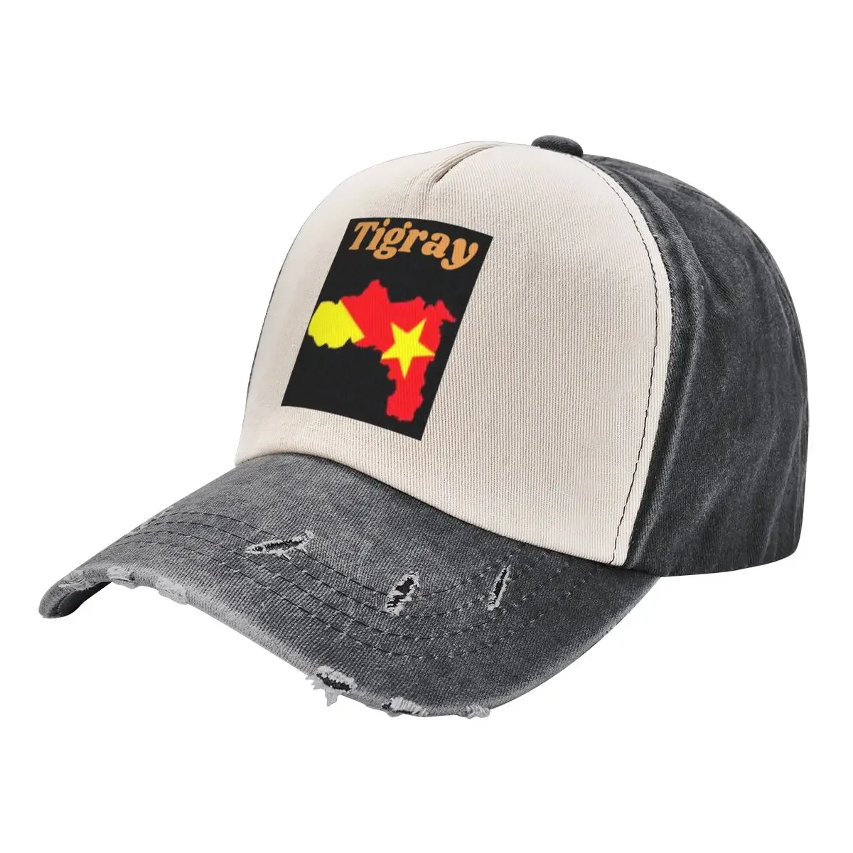 Tigray region map Baseball Cap Sunscreen Rugby Golf Wear Men Women's