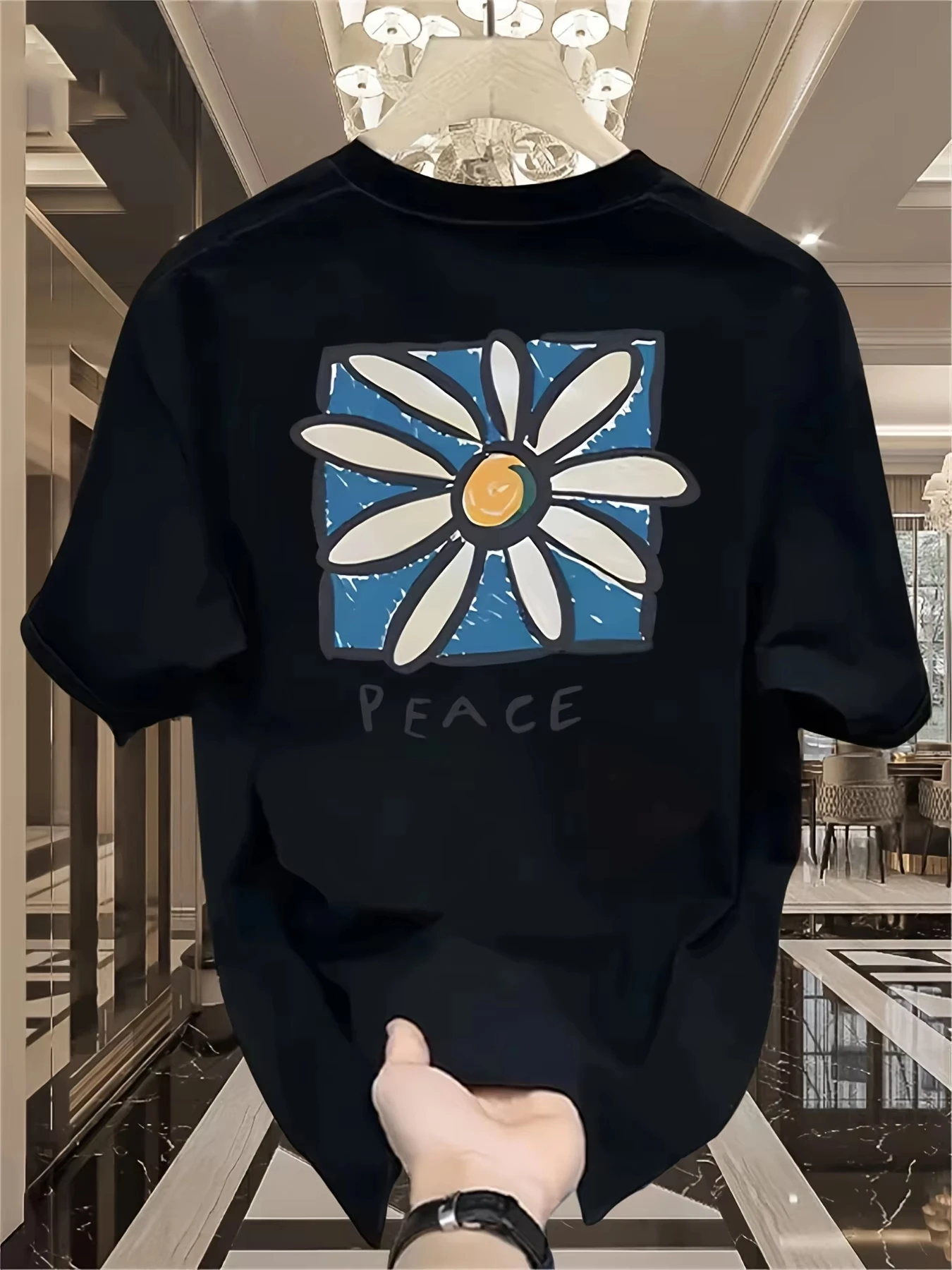 2026 Men's Casual Short-sleeved T-shirt-Japanese and Korean Street Style, Machine Washable, Full of Retro Charm.