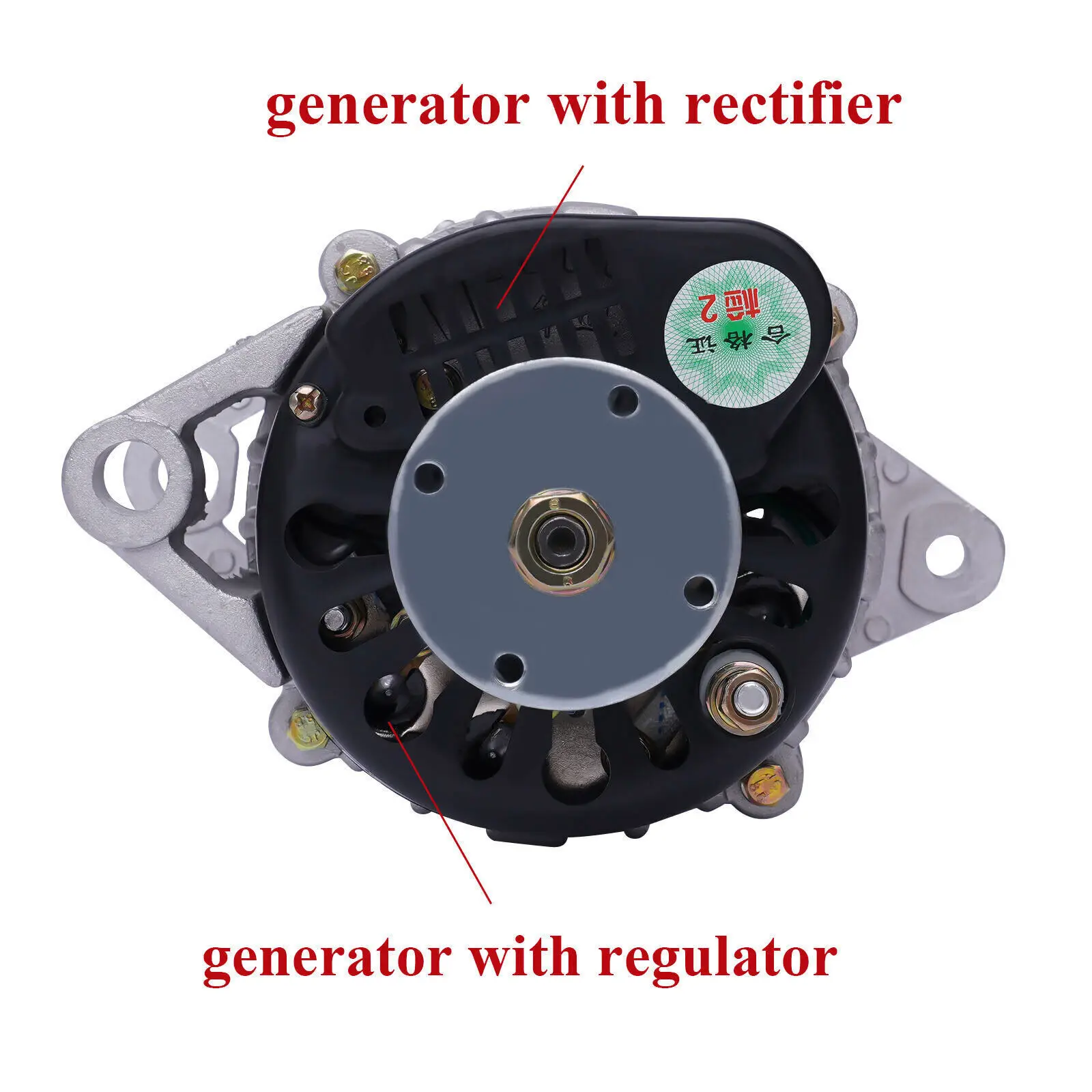 2000W DC Permanent Magnet Synchronous Generator, Low RPM Alternator for Charging