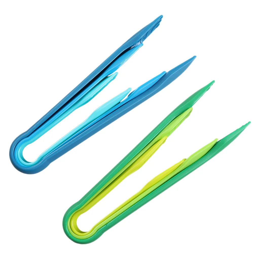 

3 Piece Food Tongs Set PP Plastic Anti Scald Heat Insulation Kitchen Tools Thickened H Serving Clamps For Steak Ice Cube