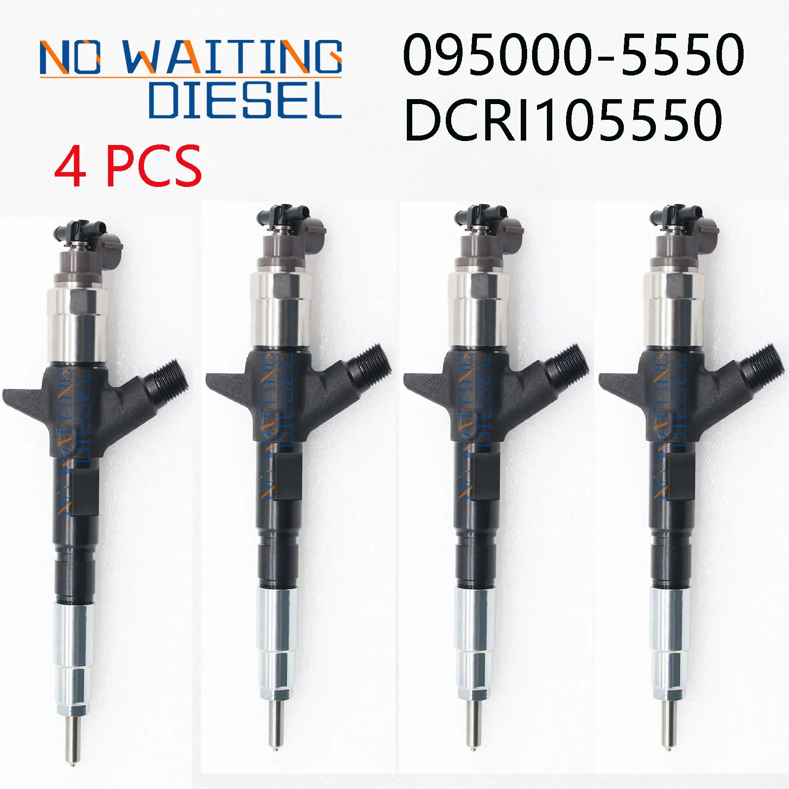 

4 PCS DCRI105550 095000-5550 Fuel Injector Assembly 0950005550 For HYUNDAI 33800-45700