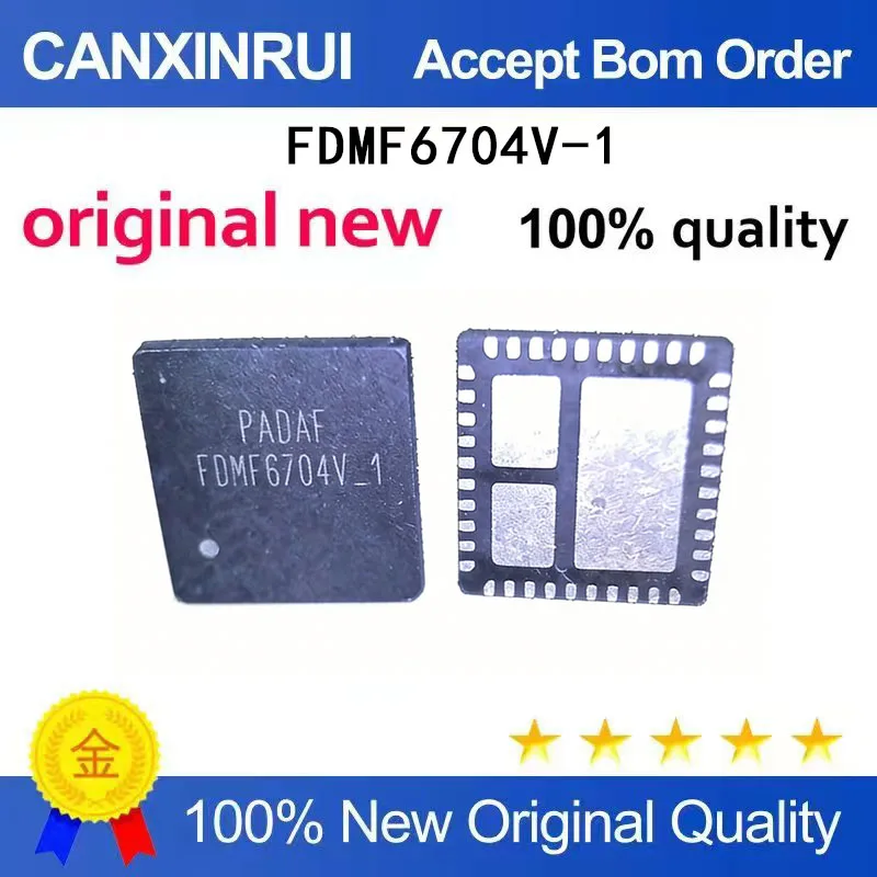 

(5-100 Pieces) Brand new original FDMF6704V-1 FDMF6704V QFN spot chip IC