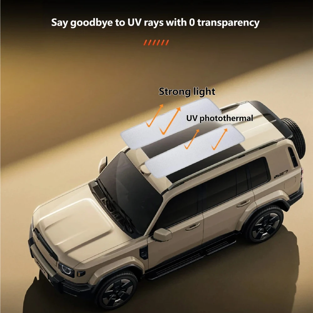 【美品】TARPtoTARP valo shade/Sunrise ver.02 For Chery iCAR V27 2026 Car Sunroof Sunshade Curtain Sun