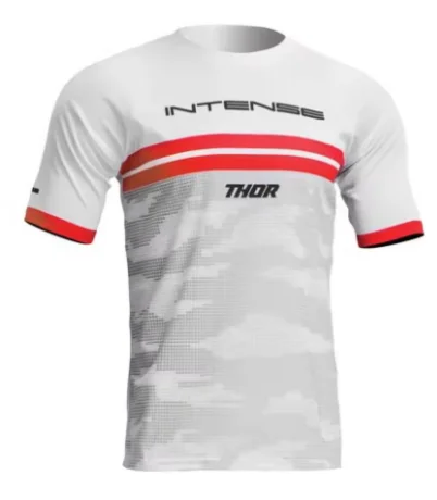 Mens Summer Cycling Jersey Short Sleeve Breathable Quick Dry MTB Mountain Bike Top Downhill Racing Motocross Off Road Shirt