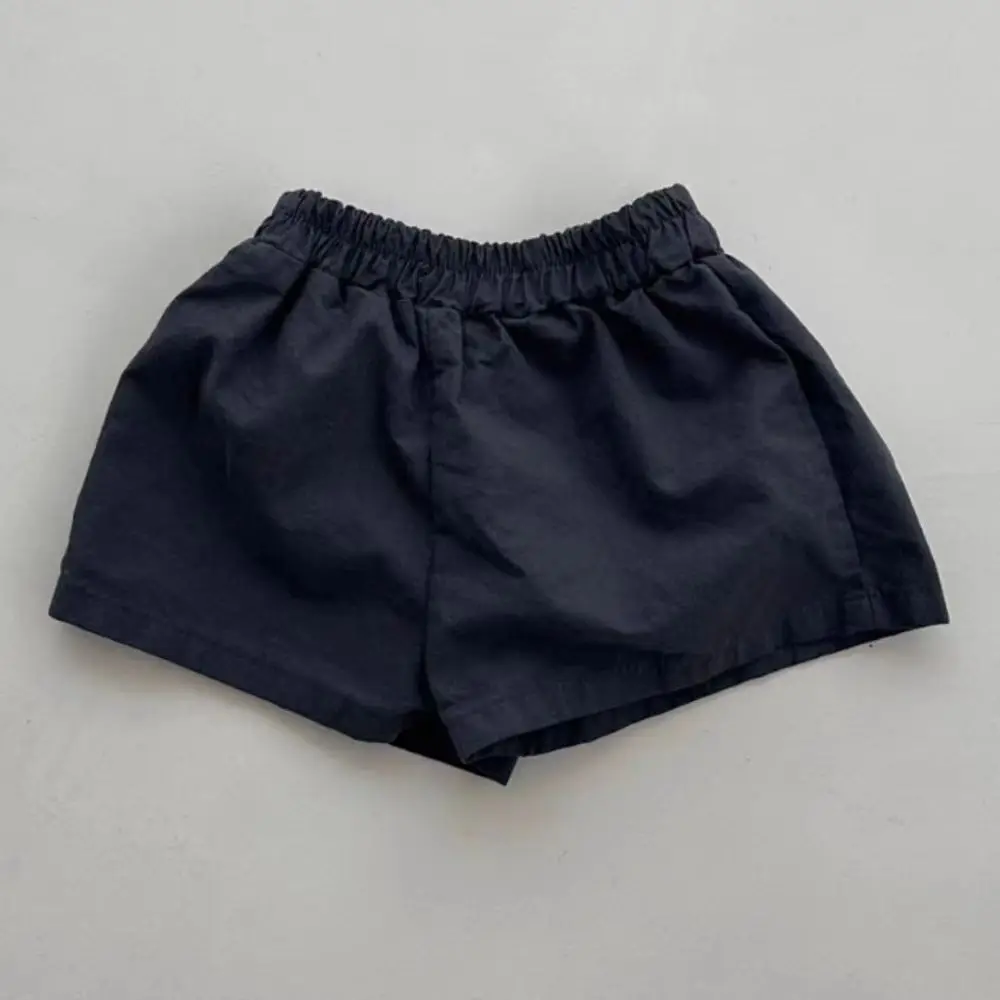 Baby Clothing Shorts Summer Cotton Elastic Pants for Boys and Girls 2024 Breathable Fashion Casual Simple Kids Cute Shorts