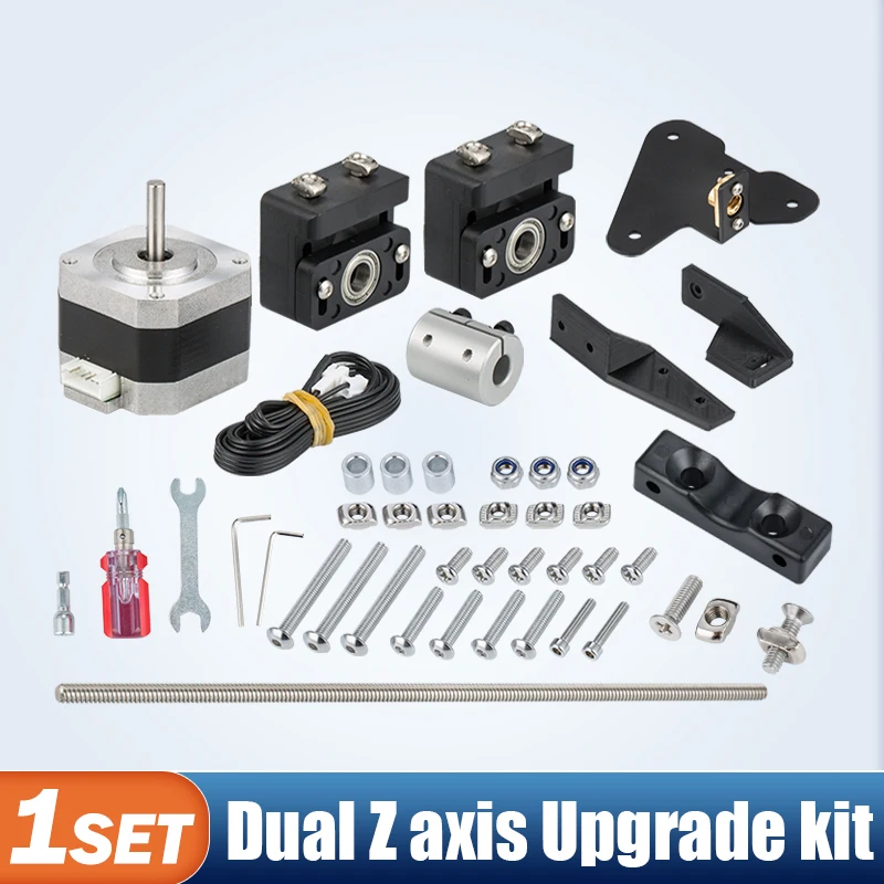 

Dual Z Axis Lead Screw Upgrade Kits for Ender3 Ender3S CR10S CR10 3D Printer Accessories impressora 3d ender 3 pro dual z axis