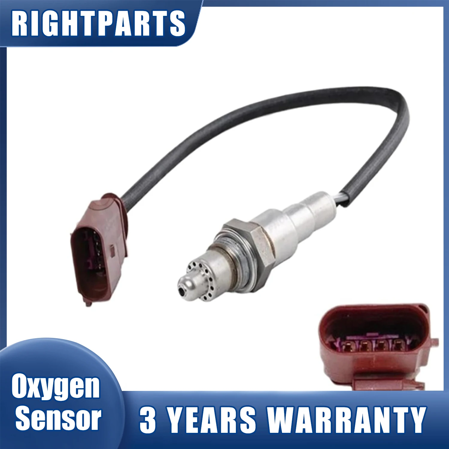 0258030127 Front Lambda Probe O2 Oxygen Sensor 04E906262BH For SEAT IBIZA TOLEDO 4 Skoda FABIA 3 RAPID VW POLO 1.2TSI 2014-2020
