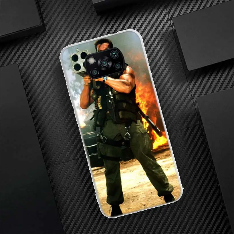 The Terminator Silicon Call Phone Case For Xiaomi Mi 11T 10T 9T 12X 11 Lite 12 Pro 10 9 8 11i 5X 6X Ultra 5G Coque Cover