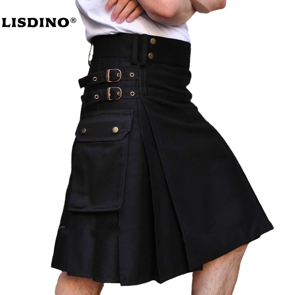 

Hybrid Kilt Modern Box Pleated Tartan Traditional Mens Kilt Victorian Wedding Dress Medieval Dress Renaissance Dress
