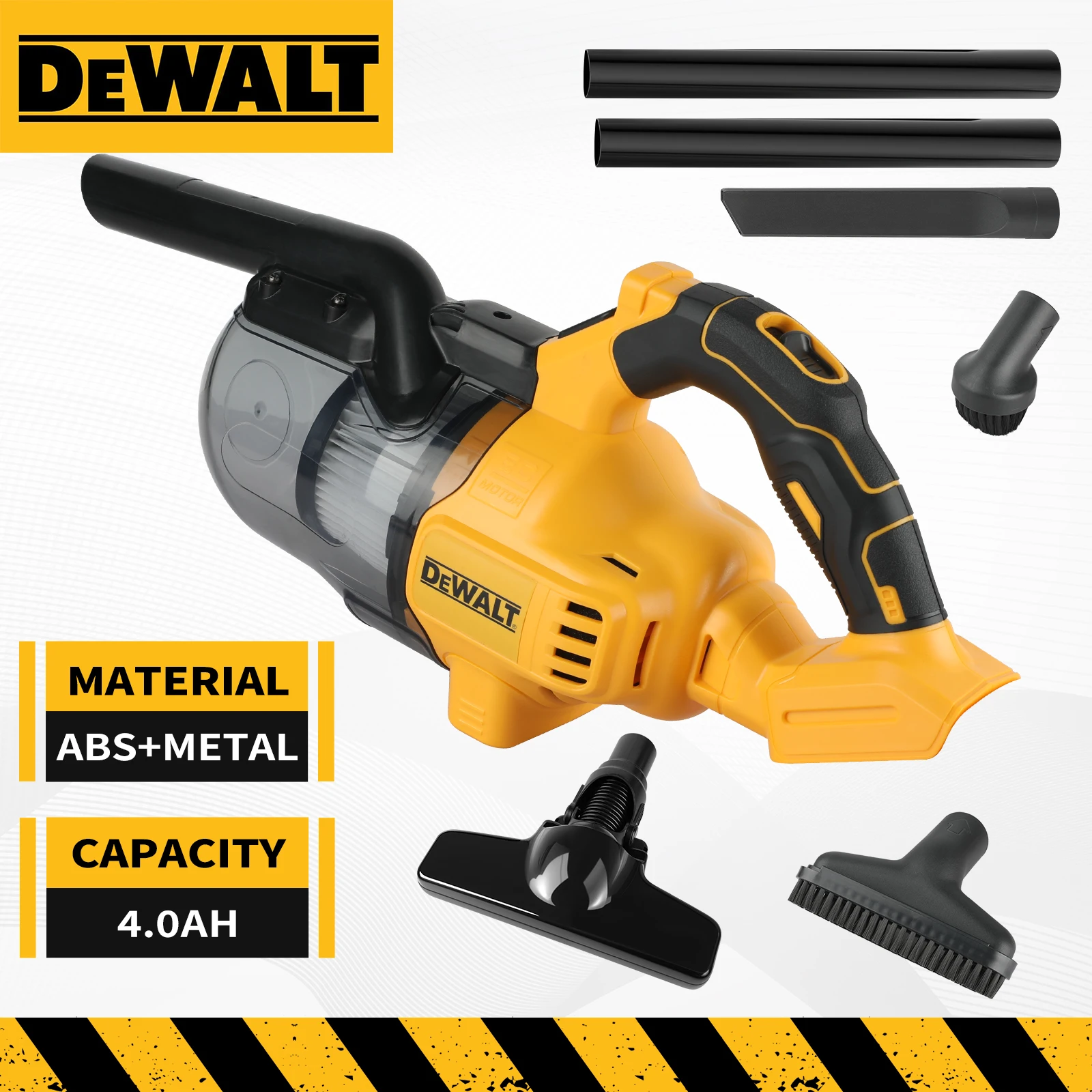 DEWALT DCV501 Vacuum Cleaner  Industrial Cleaner Cordless Handheld Dust Collector Rechargeable for Car Home Gardon Cleanin