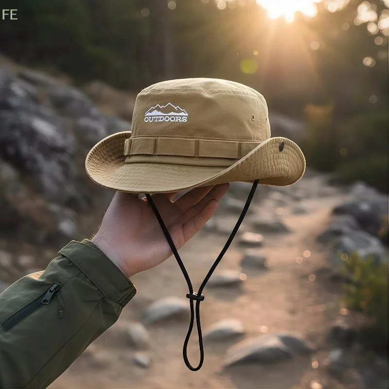Outdoor Camping And Mountaineering Hats Spring And Summer Thin Fisherman Hat For Men And Women Hiking Fishing Cycling Sun Hats