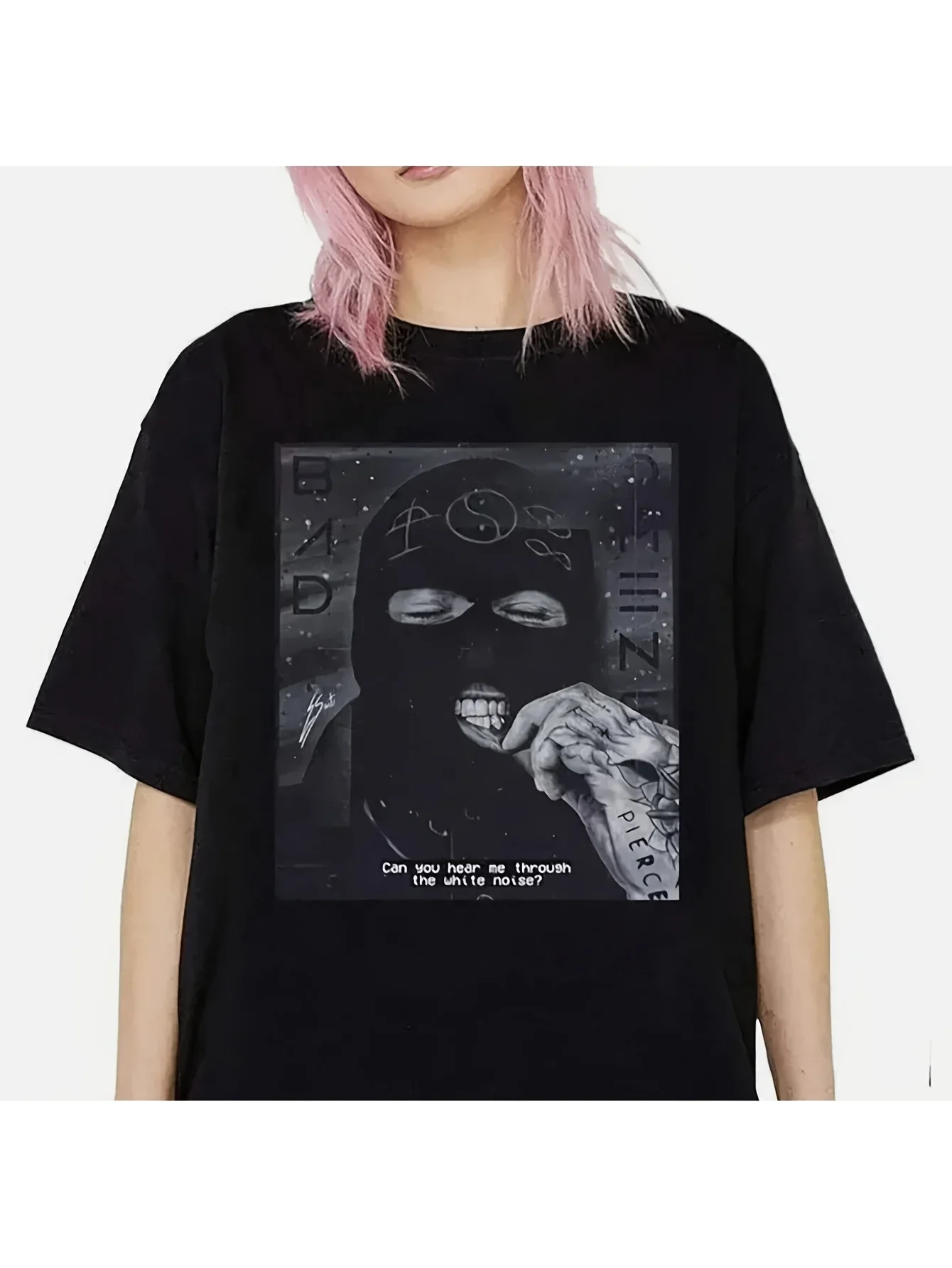 Bad Omens The Concrete Forever Tour 2024 T-Shirt Black Cotton For Fans Men T-Shirt Clothes Designer Clothes Men Clothes
