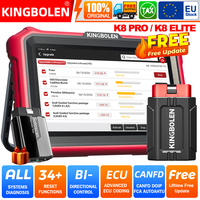 KINGBOLEN K8 PRO/K8 ELITE Car Diagnostic Tools CANFD DOIP Auto OBD OBD2 Scanner All System ECU Coding Active Test Free Update