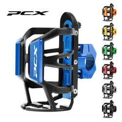 Motorcycle Beverage Water Bottle Cage Drink Cup Holder Sdand Mount For HONDA PCX150 PCX125 PCX 125 PCX 150 2016-2023 Accessories