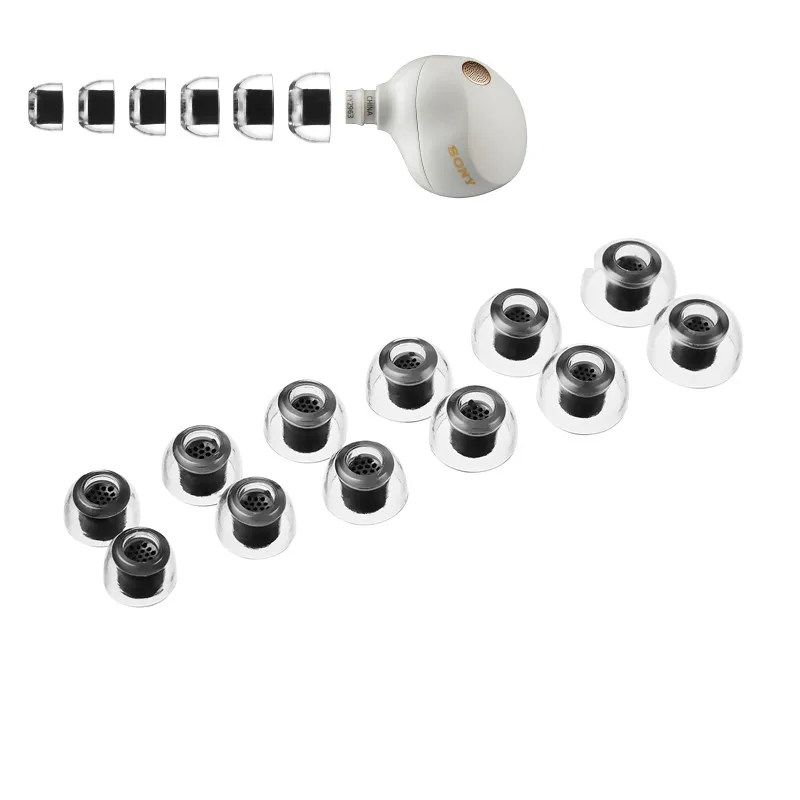 AZLA SednaEarfi Xelastec II Eartips for In-Ear Monitor IEM HiFi Buds 2 Pro XM5 Pi7 Earplug TPE Material Anti Slip Filter