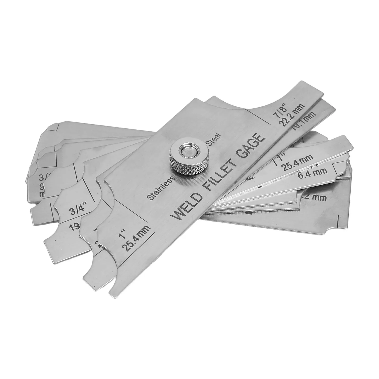 Inspection Tool Fillet Gauge Accurate Welding Inspection Multi-functional Welding Gauge Accurate Welding Measurements