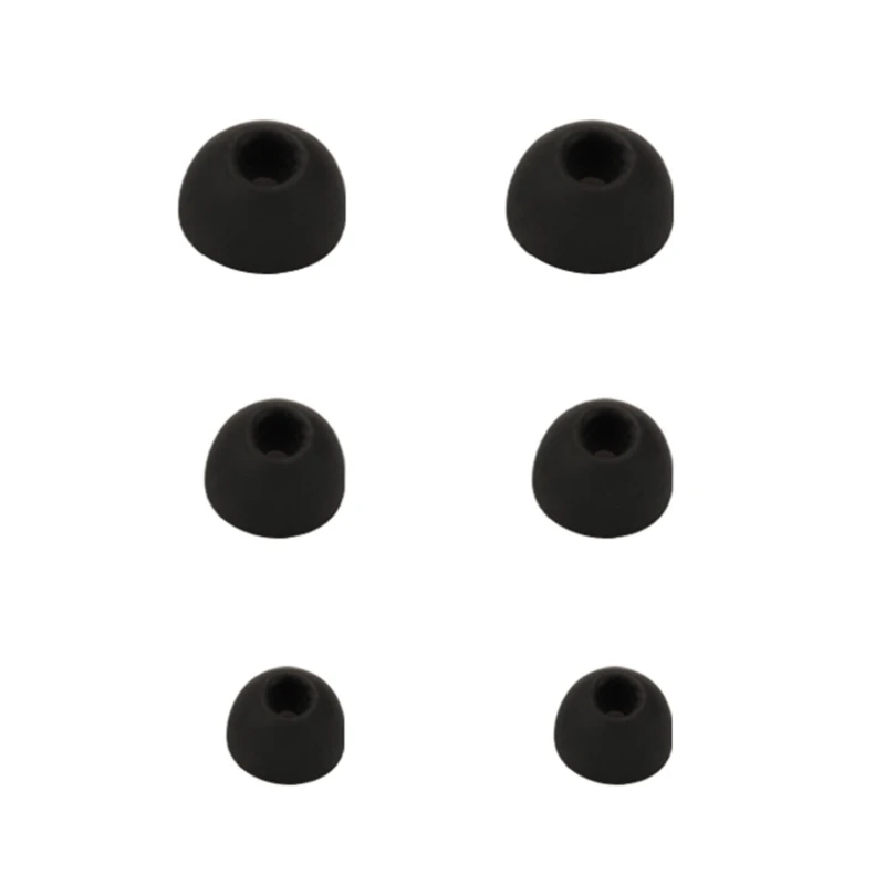 6pcs Earphone Silicone Case For Realme Buds T200 Ear pads Cushion wireless headset In-Ear Ear Caps Covers Earbuds Eartips
