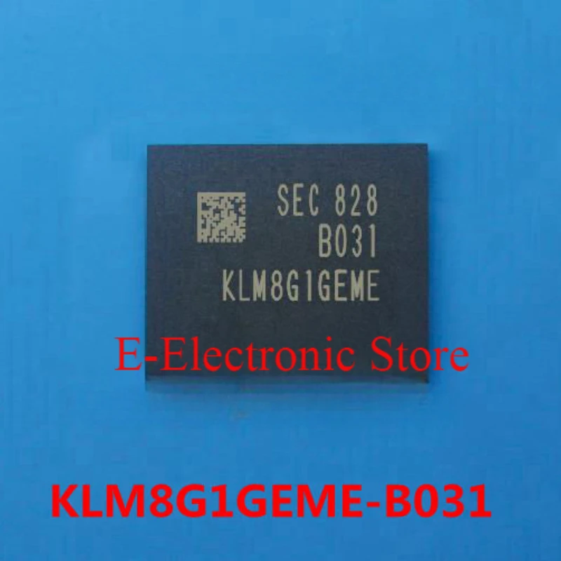 2PCS/LOT    KLM8G1GEME-B031  KLM8G1GEME 8GB Memory Chip EMMC Memory Granule