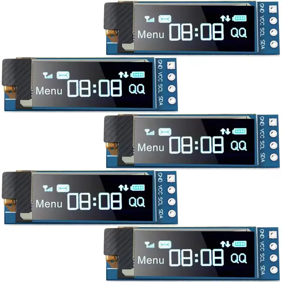 0.91 inch OLED display module white/blue 128X32 OLED LCD LED Display SSD1306 12832 0.91 IIC i2C Communicate for ardunio