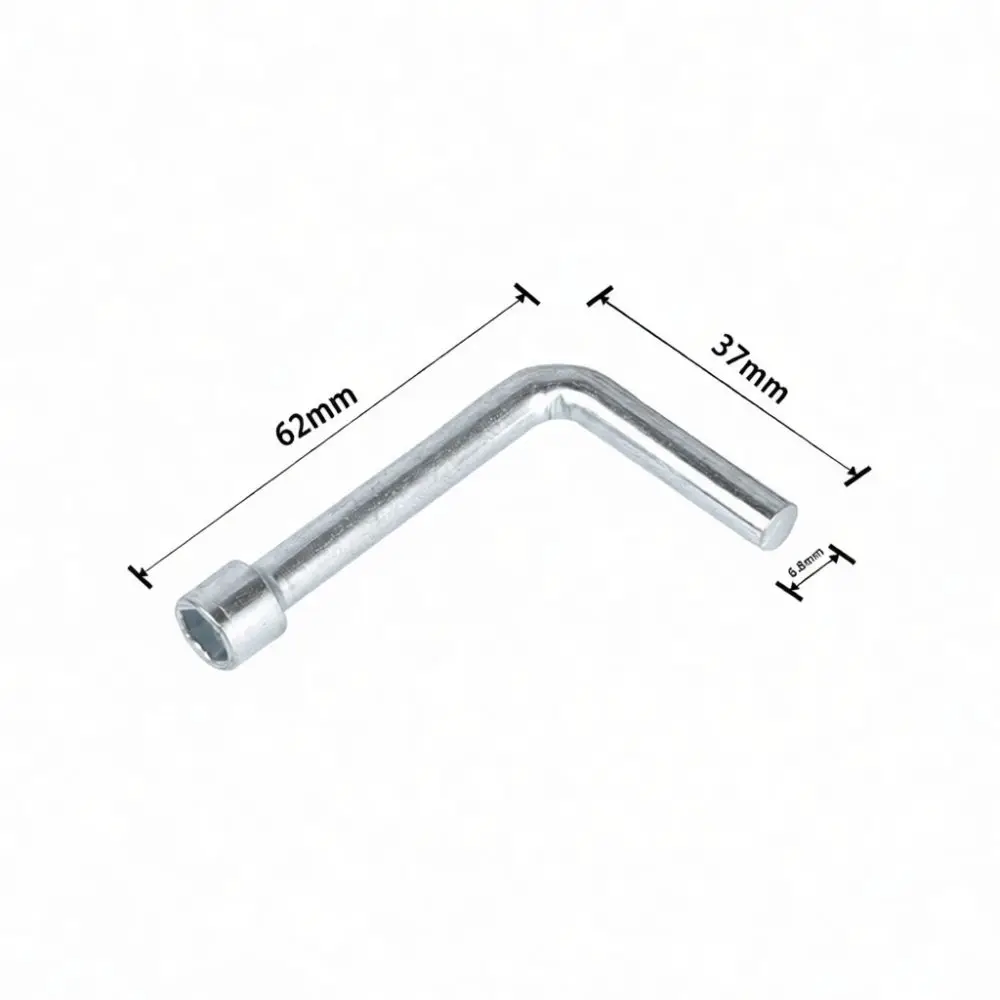 High Strength L Type Hex Socket Wrench Pipe Spanner Carbon Steel Manual Tool For Automotive Machinery Hardware Repairs