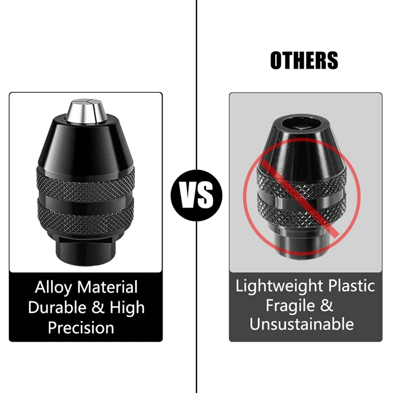 真ちゅう製ドリルチャクツールキット部品、キーレスチャック、変更ナット、交換部品、1インチ、32インチ、1インチ、8インチ、4485、4486、12個