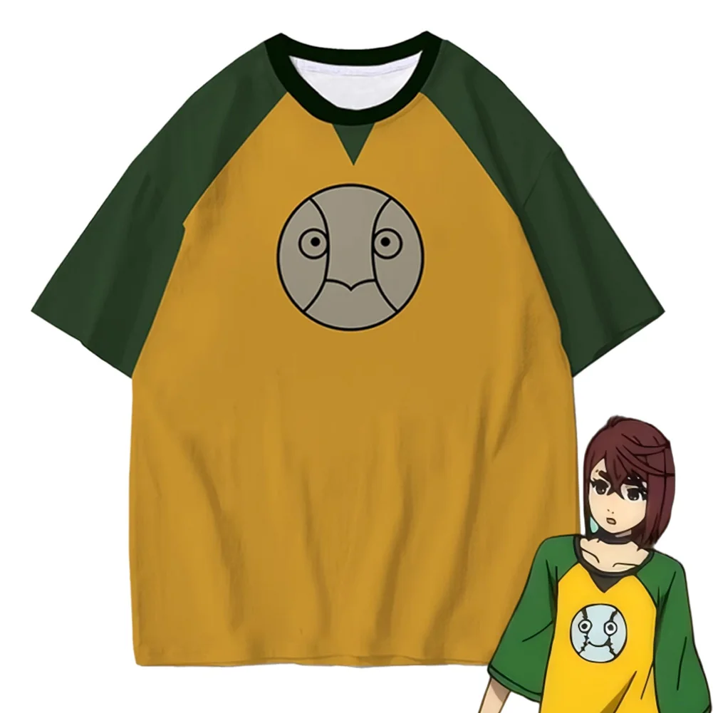 

Fancy Dress Dan Dadan Momo Ayase Cosplay For Women Casual T-Shirt Clothing Anime Costume Woman Roleplay Fantasia Party Outfits