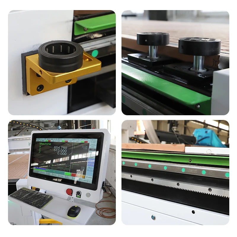 1325 ATC CNC آلة النجارة أداة النجارة سوينغ رئيس آلة أداة 3-محور CNC راوتر لمعالجة الخشب