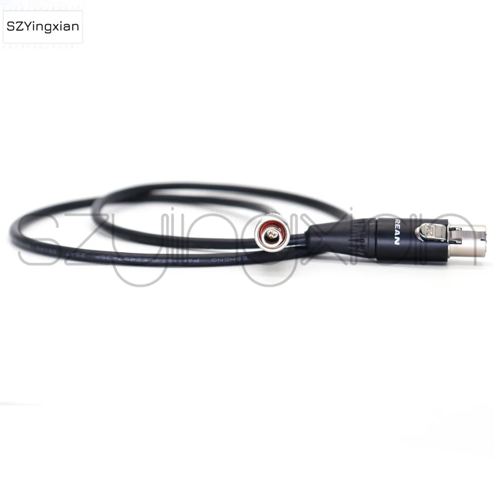 FVB 00 3-Pin To Mini Xlr 5pin TA5F Audio Cable for WisycomMTP60 /PHA48 Broadband Bodypack Transmitter Link PHA60