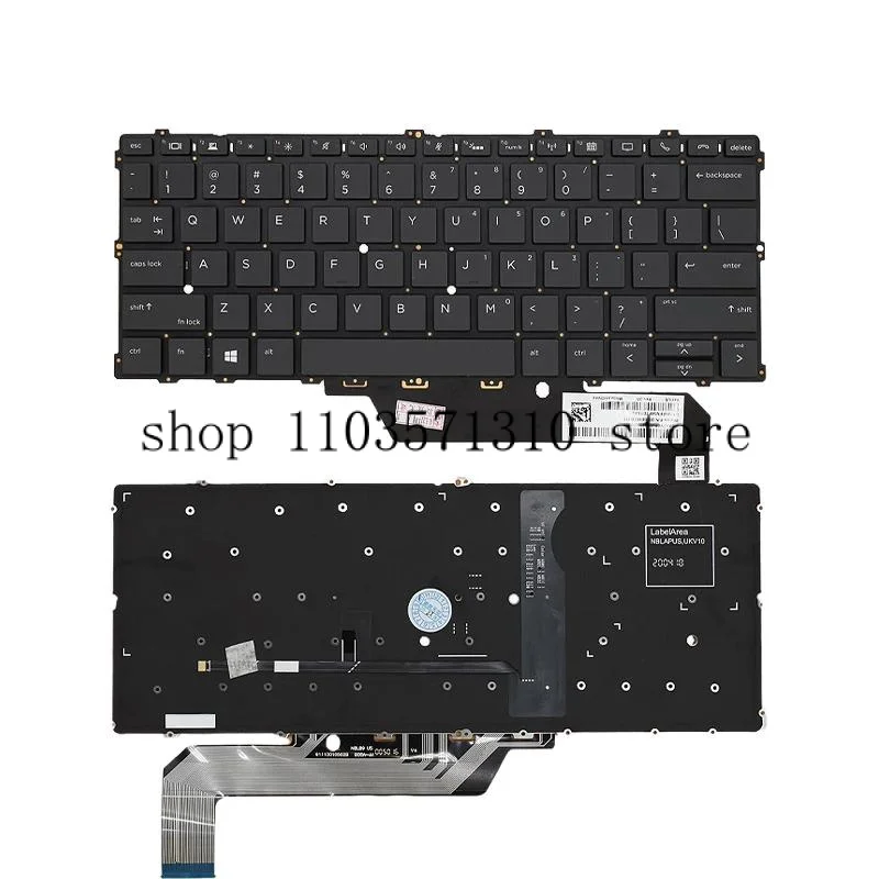 New Original laptop keyboard with backlit for HP EliteBook x360 1030 G2 G3 G4 HSN-104C-Q10C-Q20