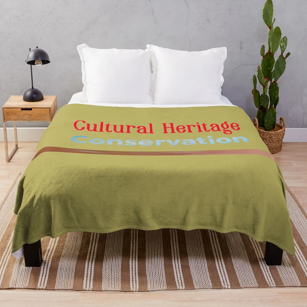 Impact of Cultural Heritage on Identity and Community Throw Blanket Hairy Luxury Thicken Blankets