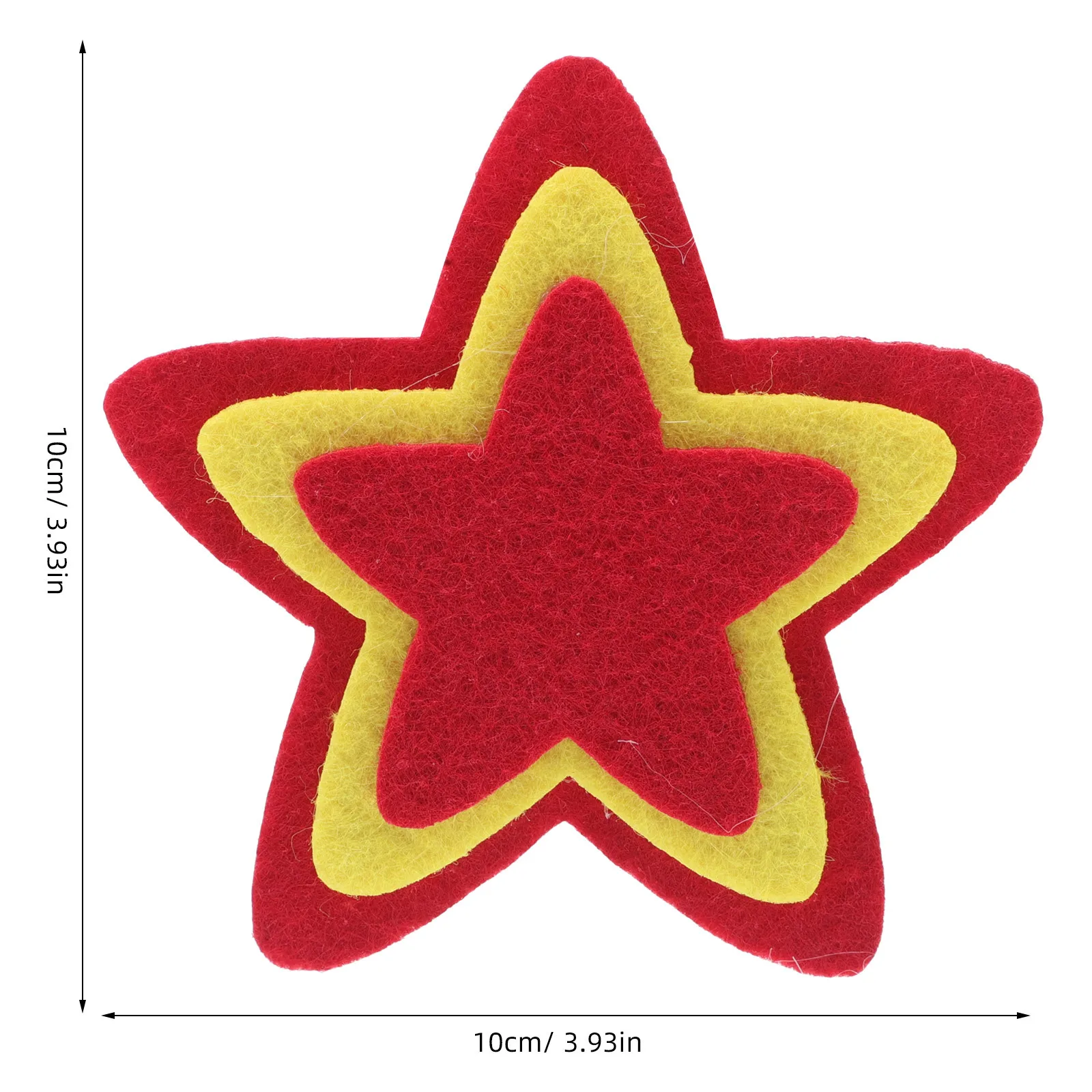 2 szt. Gwiezdne ozdoby na nadgarstek, pięcioramienne bransoletki dziecięce z filcu, bransoletki na rękę dla chłopców, na taniec, sport, imprezę, upominek dla dzieci