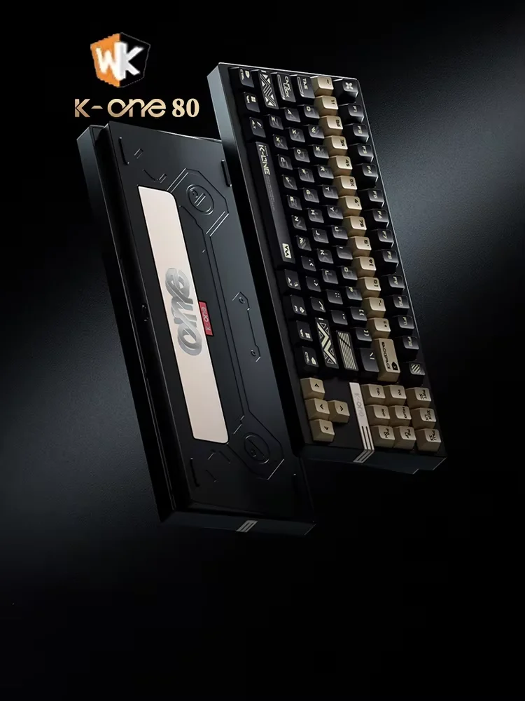 

Weikav K-One 80 All Aluminum Magnetic Axis E-Sports Keyboard for High Performance FPS Gaming with 0.005RT 8K Wired Connectivity