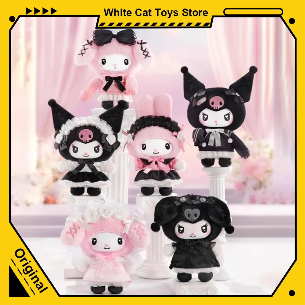 

Miniso Sanrio Blind Box New Angel Garden Mystery Bag Kuromi Melody Vinyl Doll Surprise Box Cute Action Figure Pendant Doll Gifts