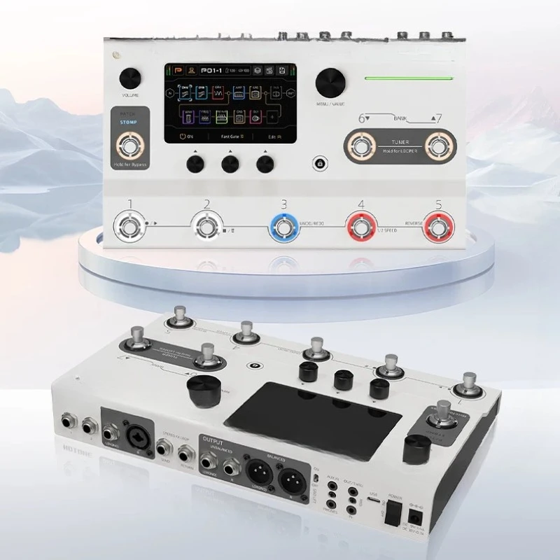 Electric Guitar Bass Digital Comprehensive Effects, Recording Performance