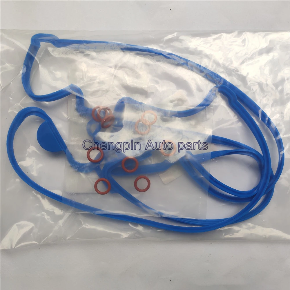 Aluminum Valve Cover Gasket Rubber OEM# 5488936 90501944 Blue GASKET For Captiva Opel Antara 2.4L Epica Excelle1.8 Regal Astra