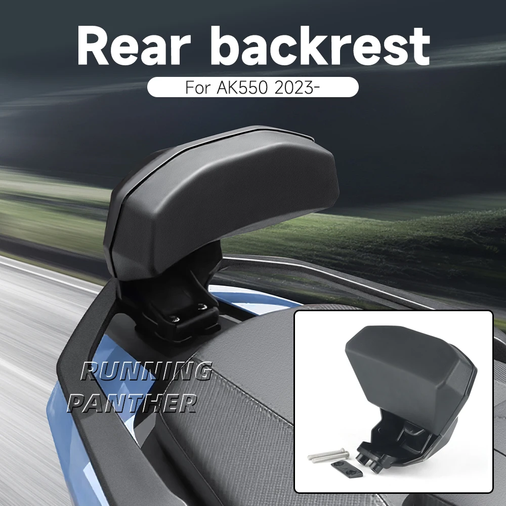 

NEW For KYMCO AK550 AK 550 2023 2024 Motorcycle Rear Passenger Seat Tailstock Backrest Cushion Back Rest Pad