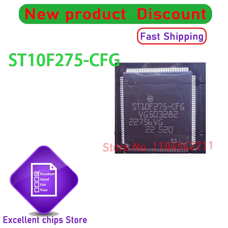 ST10F275-CFG ST10F275 ST10F275 TQFP144