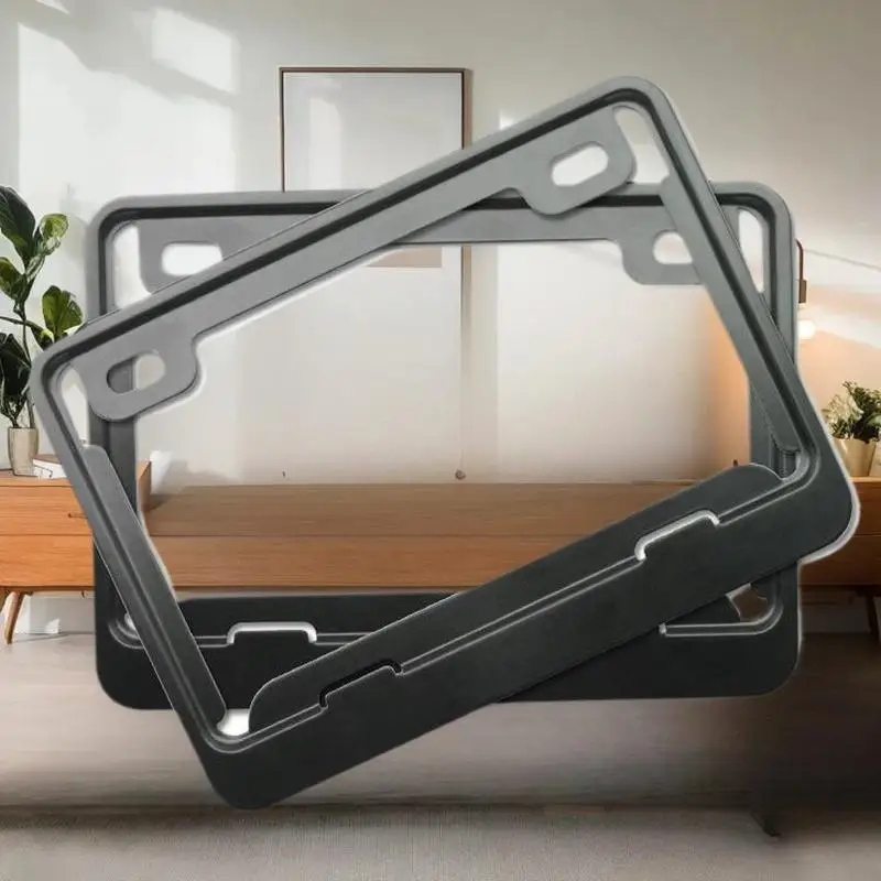 Motorrad Abzeichen Rahmen Universal Aluminium Kennzeichenhalter Motorrad Zubehör Motorrad Kennzeichen Rahmen