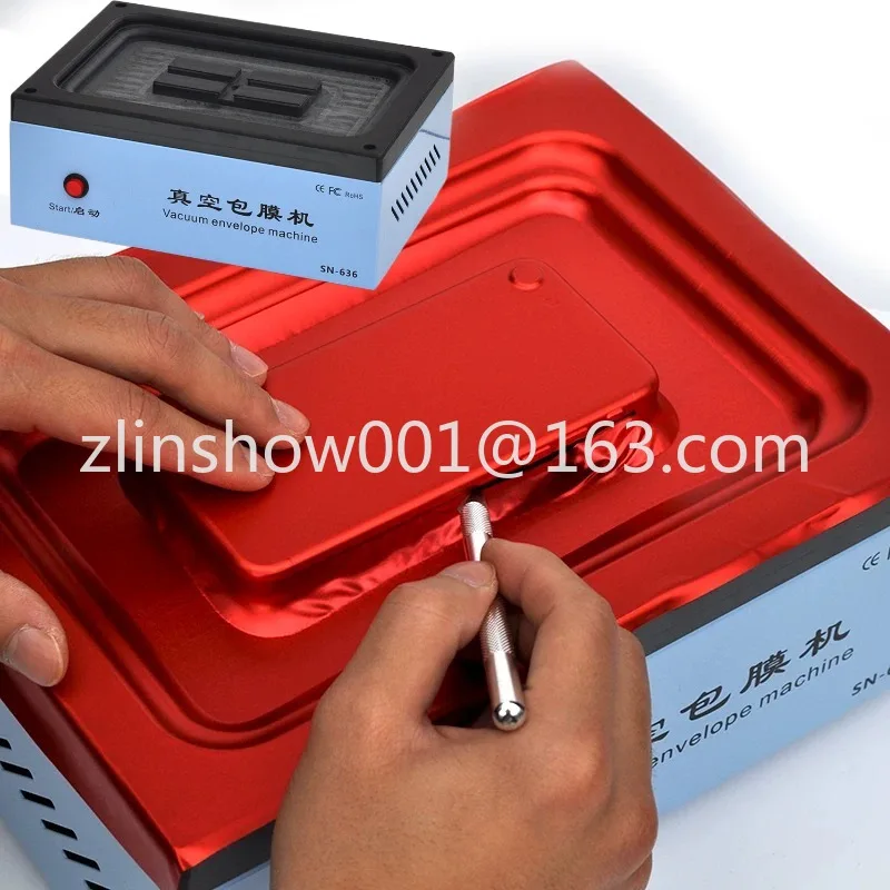 7 inch Mobile phone vacuum coating machine Automatic film machine Mobile phone color changing full film coating machine