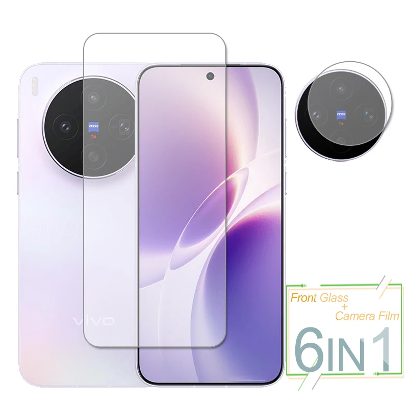 

For ViVo X300s Glass ViVo X300s Screen Protector Protective Clear Tempered Glass Phone Rear Camera Lens Film For ViVo X300s