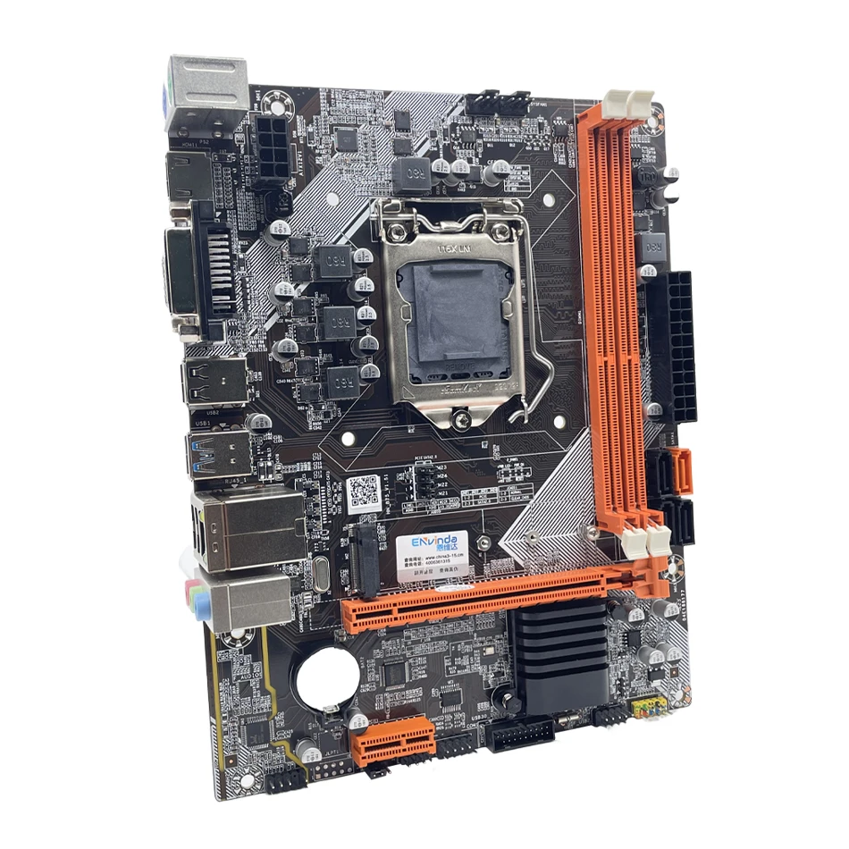 ENvinda B75 Motherboard Set With Intel Core I5 3570 PC 2 X 8GB = 16GB 1600 MHz DDR3 Desktop Memory Heat Sink USB3.0 SATA3