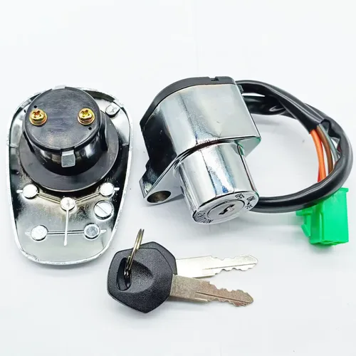 Imagen 2 del producto Cerradura del interruptor de encendido, juego de llaves con tapa de combustible Suzuki VS1400 Boulevard S83 2005-09/VS800 Boulevard S50 05-2009/VS400 Intruder 400 96